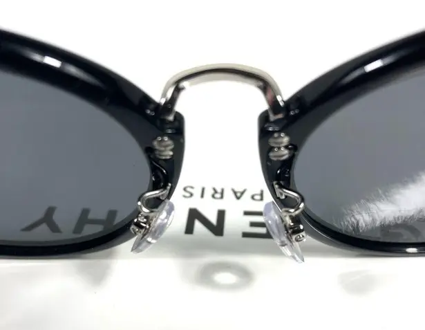 Givenchy 55mm Special Fit Gradient Sunglasses Black Gray NWT