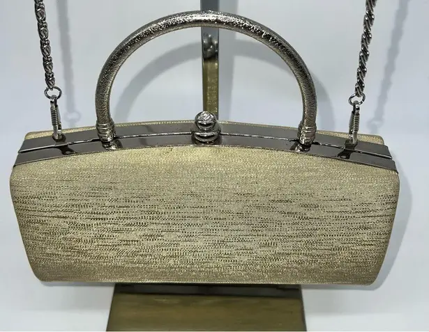 Sasha Convertible Formal Clutch/Should Bag w/Retractable Handle and Strap