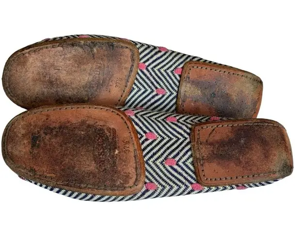 Missoni Vintage Moccasin Loafers Size 37.5 Made in Italy