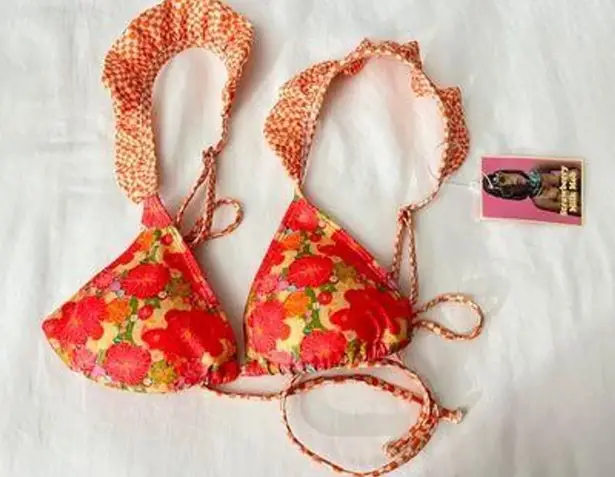 Strawberry Milk Mob Citrus Kiss Bikini Top