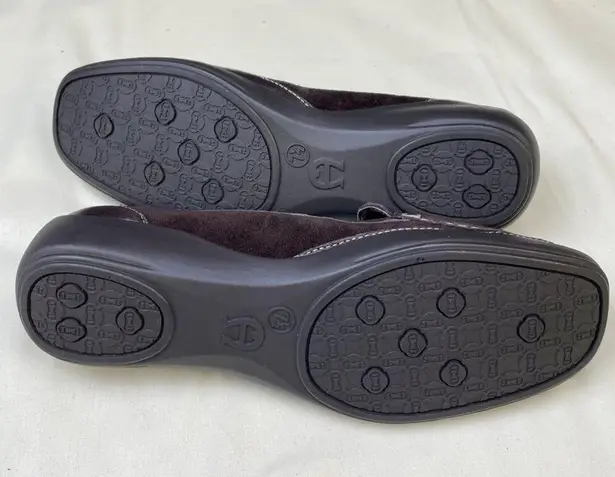 Etienne Aigner Women's Brown Suede Leather Loafers/ Shoes Size 7.5 SKU 5520