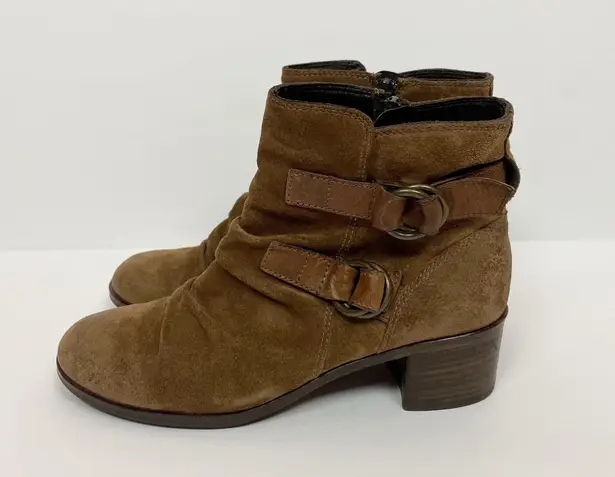Paul Green Newbury Boot Coffee Suede Brown Size 6