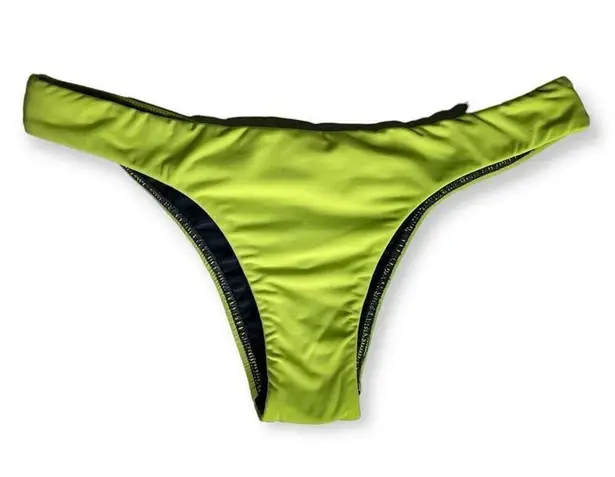 Sofia by Vix Cheeky Ruched Swim Bottom (Green Apple)