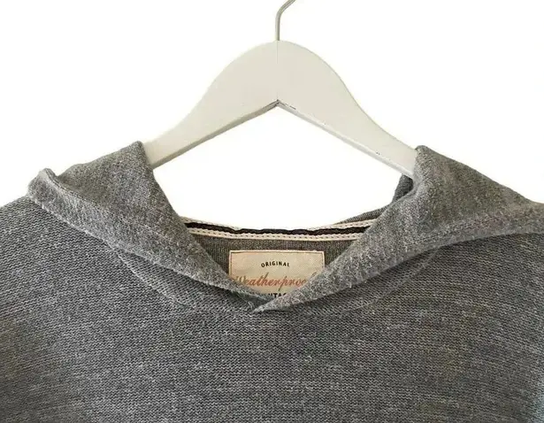 Weatherproof Vintage Heather Gray Cotton Soft V-Neck Long Sleeves SZ XL # 1786