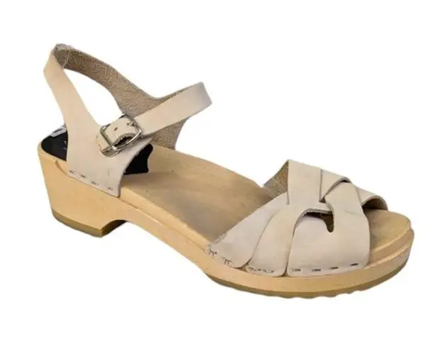 Sandgrens Swedish Clog Sandals $199 Size 40 US 9/9.5 S3331