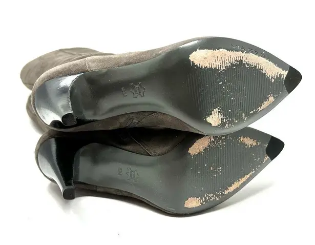 via spiga grey suede boots, size 8.5