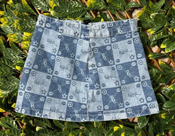 Brats Denim Mini Skirt Size Small Blue