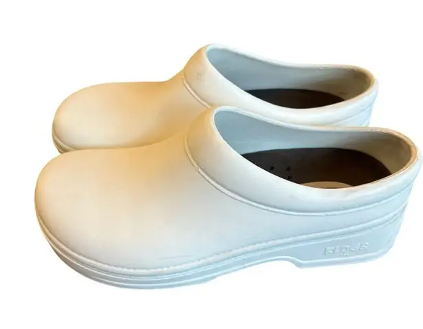 Klogs Footwear Springfield White Tru Comfort Insole Nursing Kitchen Size 10