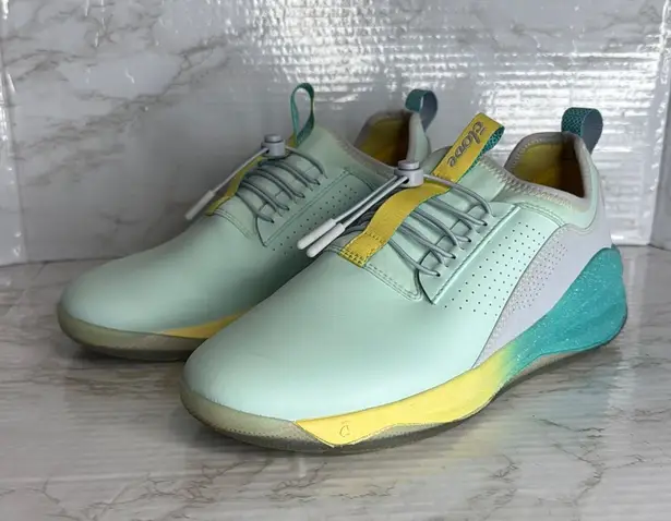 Clove Women's Apple Jade Blue Yellow Sneaker limited edition size 9.5 comfort