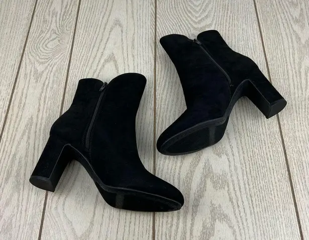 Charter Club Women's Matildaa Dress Booties 8.5M Black Micro Fabric