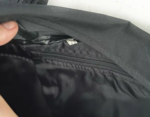 WPT Black Sling Bag Backpack World Poker Tour Outside Inside Pockets