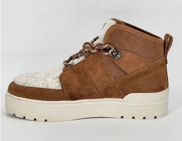 J/Slides Nell Faux Shearling Suede High