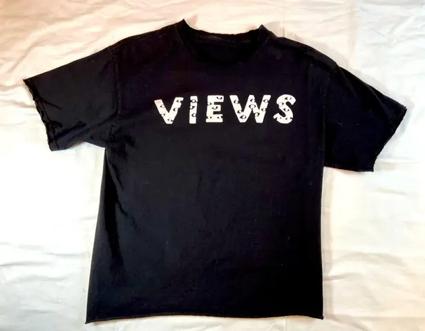 Drake Views Black OVO Octobers very Own Shirt VIEWS Summer 16 Tour Size Medium