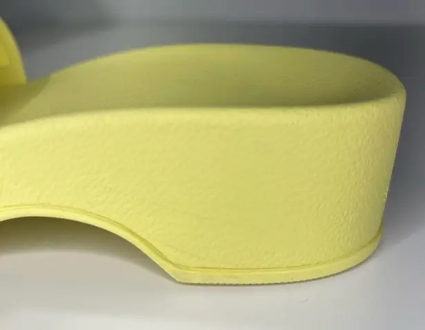 Balenciaga Pool BB Rubber Logo BB Wedge Slide Sandal Clog