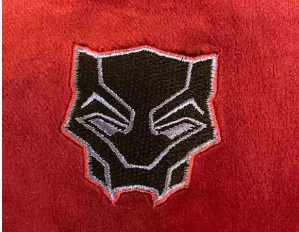 Marvel Black Panther Wakanda Forever Velour Full Zip Hoodie Sweatshirt Soft