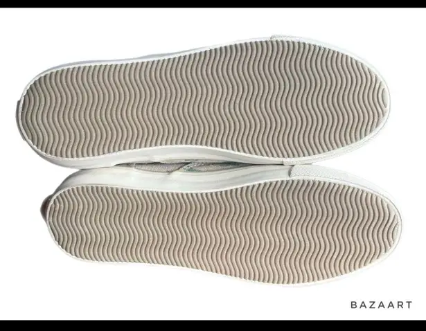 GH Bass Navigate Critter Womens 7M Cactus Print Beige Linen Canvas Boat Shoes Size 7