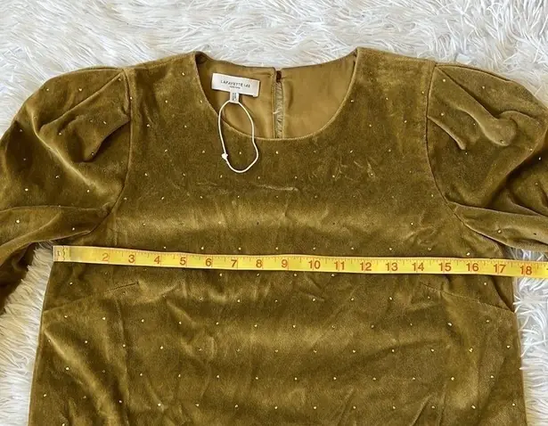 Lafayette 148 New York Dress Gia Shift long sleeve size XS