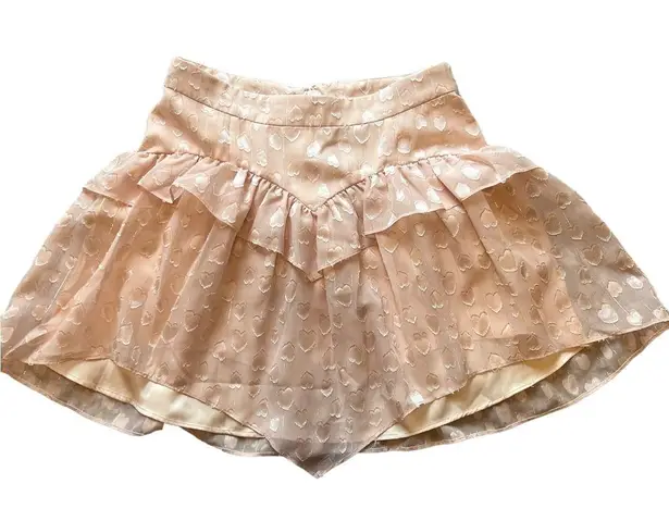 Majorelle Heart Mini Skirt