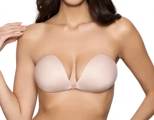 Boomba Sticky Bra Magic Padded Sticky Bra size C color beige