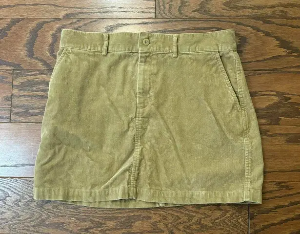 Ralph Lauren Tan Corduroy Skirt