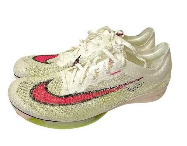 Nike  Air Zoom Victory Track Distance Spikes Shoes White Pink Men's 7/Women's 8.5