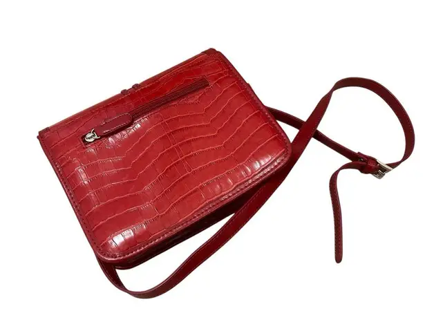Red Bag Vintage Heart Detail Purse Crossbody Design Women’s Causal Square Style!
