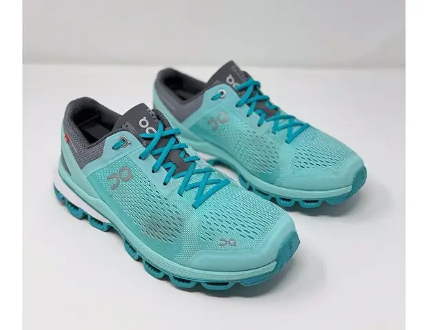 On Cloudsurfer Women Shoes Blue Athletic Running Sneakers Swiss Engineering US 6