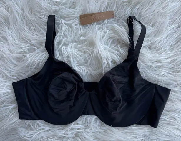 SKIMS Smoothing Intimates Unlined Full Coverage Bra Onyx Size 42C