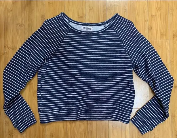 Elizabeth and James TEXTILE Striped Sweatshirt
