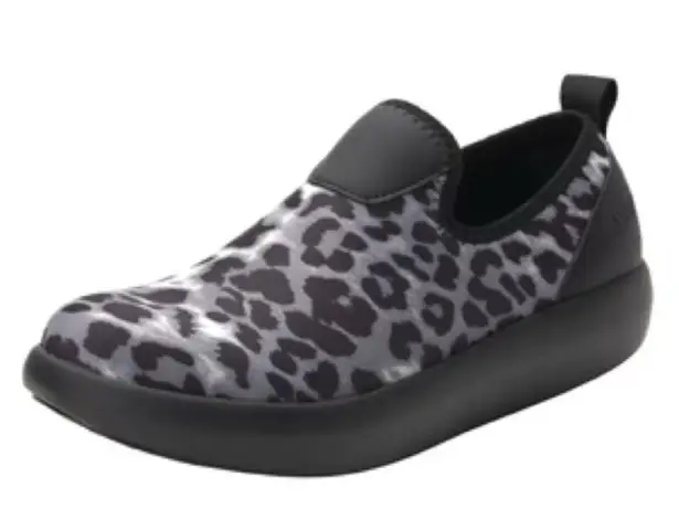 Alegria Eden White Leopard Shoe Size 39/US8.5 B12A