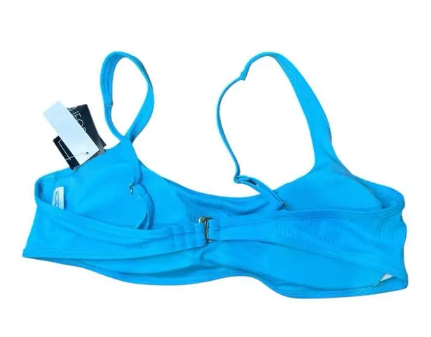 California Waves Bralette Bikini Swim Top Size XL Turquoise Adjustable Straps