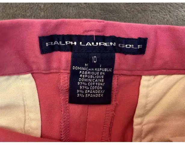 Ralph Lauren  Golf Shorts Womens Size 10 Pink