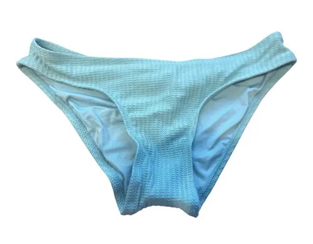 Becca Line in the Bikini Set Scoop Bikini Top & Bottom Size Medium Mineral NWOT