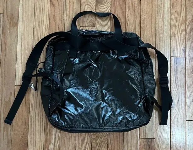 Kipling Backpack ALVY 2-In-1 Convertible Tote Bag Backpack MetallicBP3870 EUC