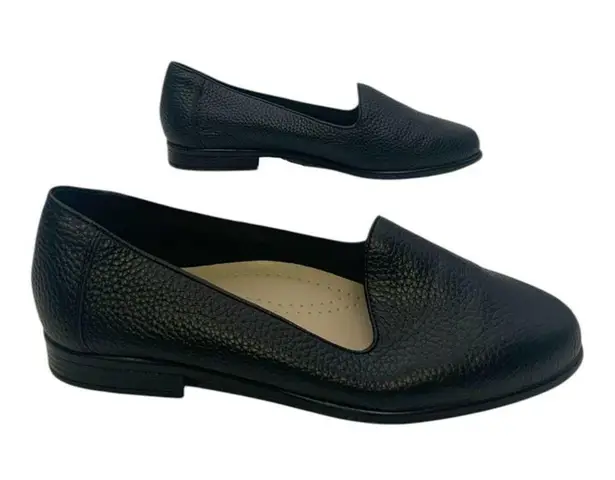 Trotters Liz Loafer Black Tumbled Leather US Women's 6 WW