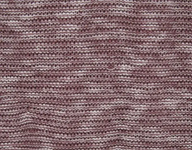 EXPRESS  Size Large Purple Melange Crossover Lightweight Sweater 3/4 Sleeves thumbnail 4