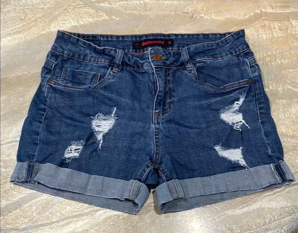 Dollhouse Women's Blue Short Size 9