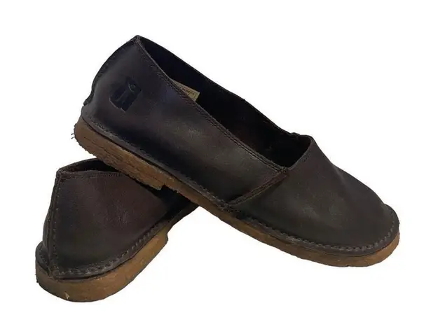 Baffin Pur Provence Women's Brown Leather Slip