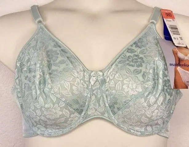 Maidenform *NOS Vintage Every Romance Floral Underwire Bra 38D 09209 Classic Bow