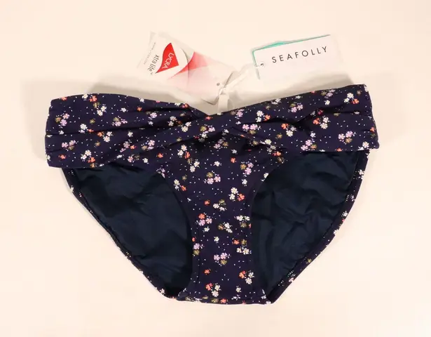 Seafolly NWT Seafollly Remix Twist Band Hipster in Indig Ditsy