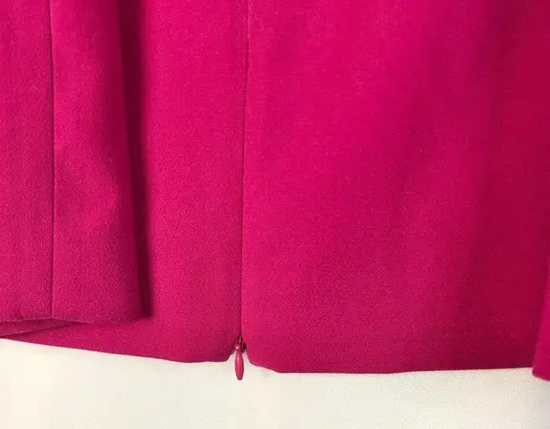 Anne Klein  Hot Pink Knee Length Pencil Skirt 14