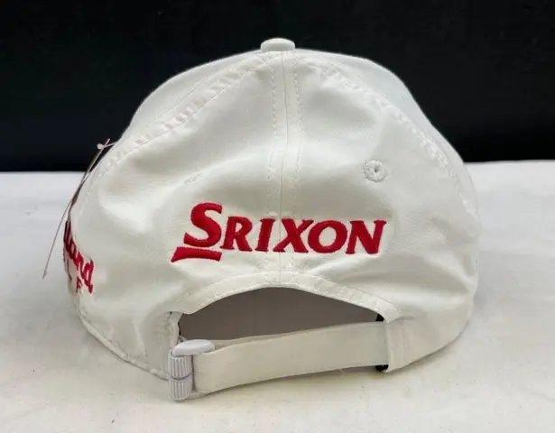 Srixon Men's White/Red Cleveland Golf Hat/Cap SKU 4314 White