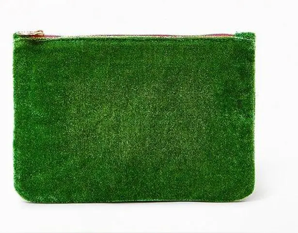 Ipsy  green makeup bag