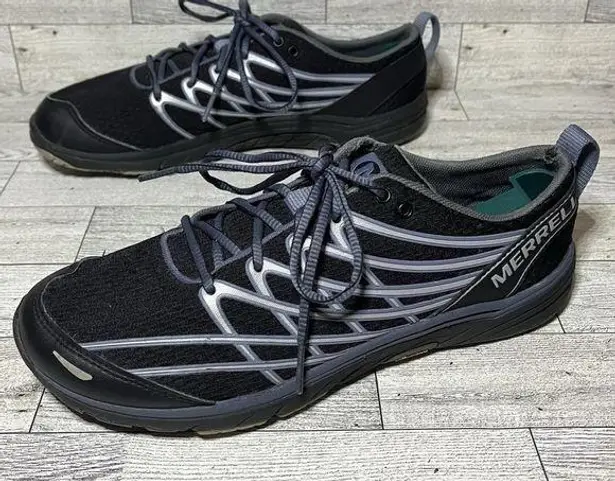 Merrell Bare Access Arc 3 Black Barefoot Running Sneakers Shoes Women's Size 9