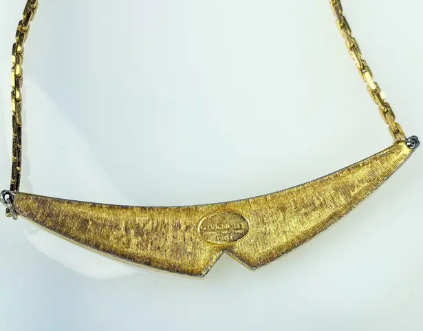 Givenchy Couture Gold Abstract Logo Necklace