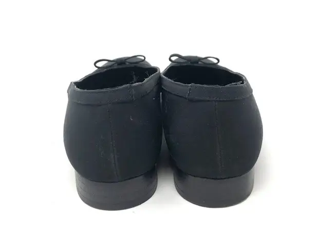 HYPE black fabric ballerina flats Size 7.5