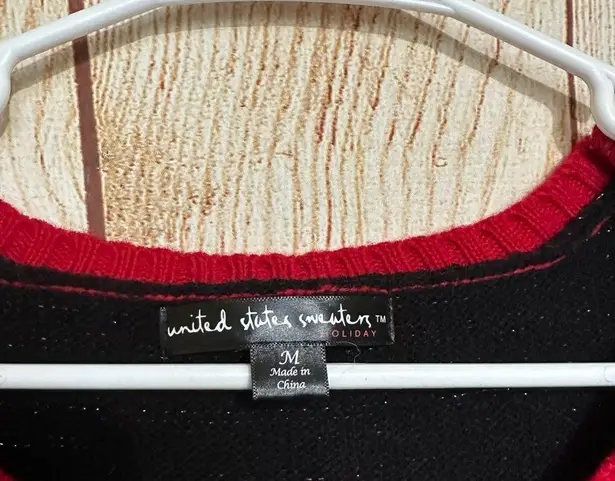 United States Sweaters Chunky Cozy Fuzzy Ugly Christmas Sweater Size Small Candy Cane