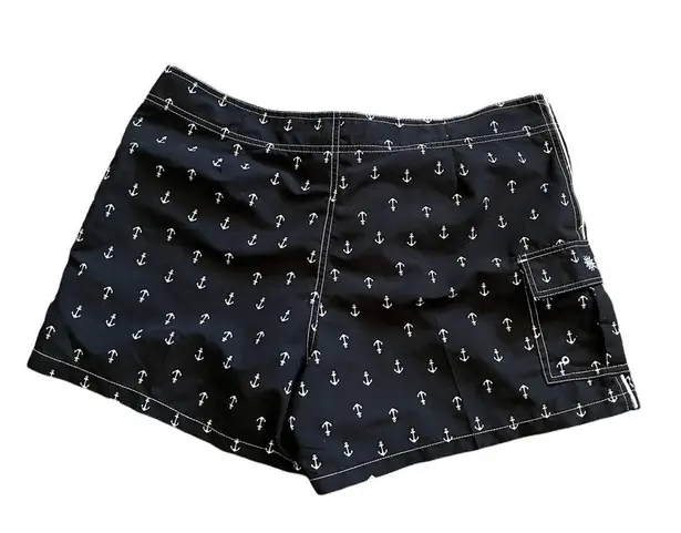 Raya Sun Black & White Drawstring Swim Shorts XL