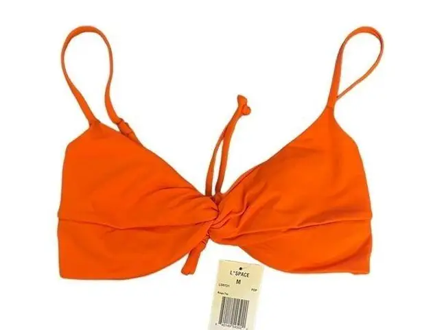 l*space Nwt L* Ringo Bikini Top Poppy