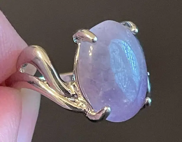 Amethyst Purple women ring size 8